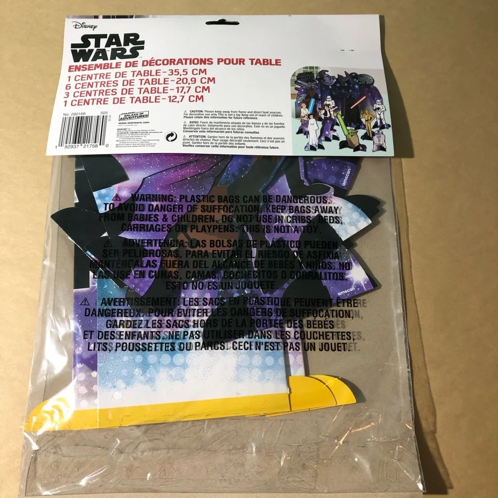 STARWARS TABLE DECORATING KIT DISNEY